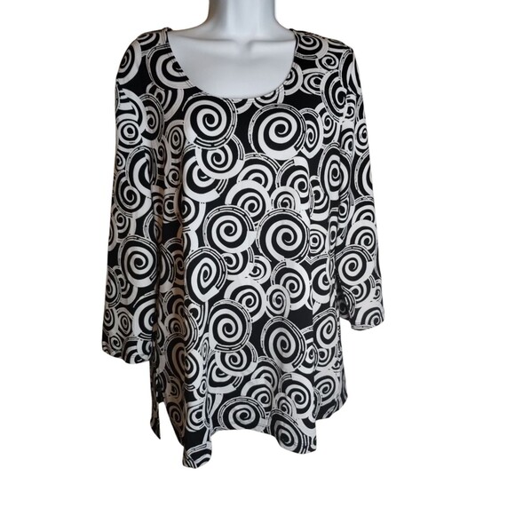 Travel Elements Tunic Top size large EUC. - Picture 1 of 8